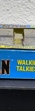 Batman Walkie Talkies Ertl 4 Transistor En Caja 1989 Vintage Negro — Coleccionables vintage, años 80s (foto 7)