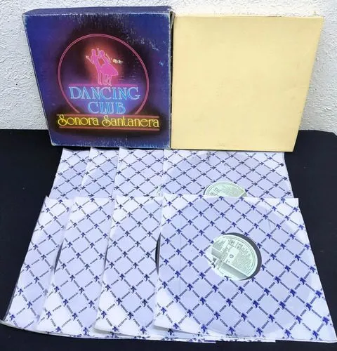 Disco Lp Acetato Dancing Club Sonora Santanera 8-pack 1985 Edición Limitada