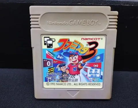 Famista 3 Béisbol Game Boy Nintendo Japonés Gbc Original
