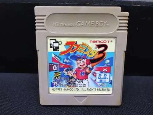 Famista 3 Béisbol Game Boy Nintendo Japonés Gbc Original — Gaming vintage, años 90s