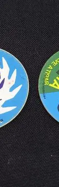 Lote Gira Tazos Looney Tunes Warner Bros 1994 Vintage 2-pack — Coleccionables vintage, años 90s (foto 2)