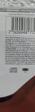 Cd Monica Naranjo - Palabra De Mujer Sony Music 1997 México Estándar — Audio vintage, años 90s (foto 4)