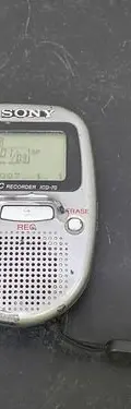 Grabador De Voz Digital Sony Icd-70 Para Checar Original Gris — Decoración vintage, años 90s (foto 3)