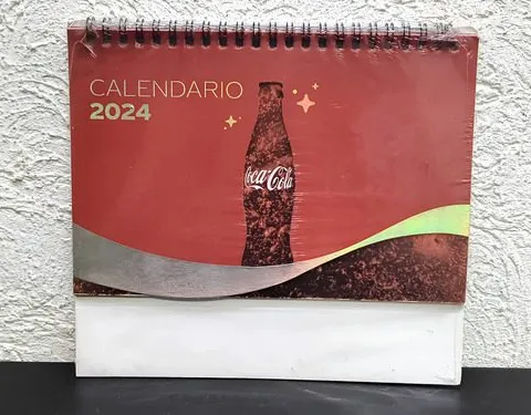 Calendario Coca Cola 2024 Sellado Original Calendario Coca Cola 2024