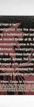 Tarjeta Batman: Saga The Dark Night #66 Skybox Dc 1994 — Coleccionables vintage, años 90s (foto 2)
