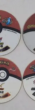 Lote Tazos Pokémon Classic Tazos 2007 Nintendo 4pz Original — Coleccionables vintage, años NOW (foto 3)