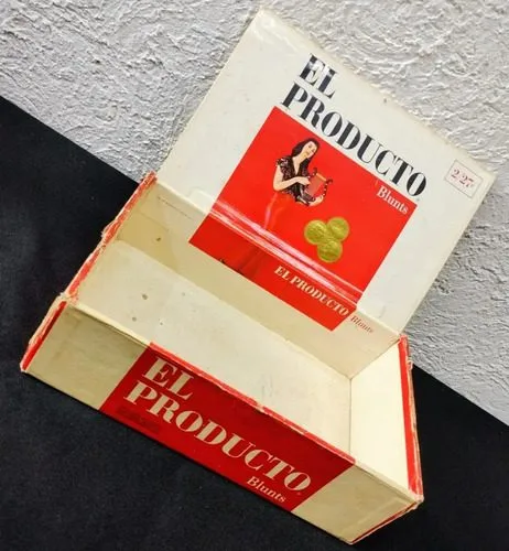 Caja Vintage El Producto Blunts 50's Usa Vacia Original — Coleccionables vintage, años 50s