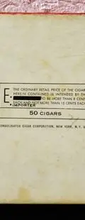 Caja Vintage El Producto Blunts 50's Usa Vacia Original — Coleccionables vintage, años 50s (foto 9)