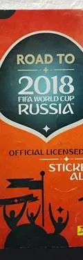 Álbum Road To 2018 Fifa World Cup Russia Panini 69 Estampas Álbum Road To 2018 Fifa World Cup Russia Panini — Coleccionables vintage, años NOW