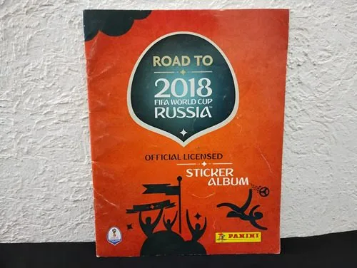 Álbum Road To 2018 Fifa World Cup Russia Panini 69 Estampas Álbum Road To 2018 Fifa World Cup Russia Panini — Coleccionables vintage, años NOW