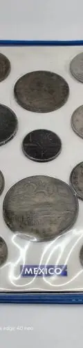 Colección Monedas Y Sellos Postales Vintage México Siglo Xix — Coleccionables vintage (foto 7)