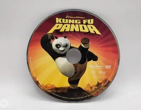 Dvd Película Kung Fu Panda Dreamworks 2008 Solo Disco Origin