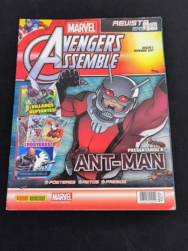 Revista Marvel Avengers Assamble Ant-man Panini #05 Nov 2017 — Coleccionables vintage, años NOW