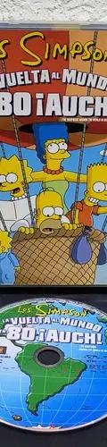 Dvd Los Simpson La Vuelta Al Mundo En 80 ¡auch! Original — Video vintage, años NOW
