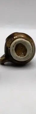 Jarrita De Cerámica Artesanal Con Tarritos/tacitas Vintage Marrón — Decoración vintage (foto 5)