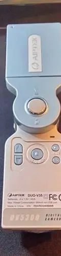 Videocámara Mini Pocket Aiptek Dv5300 Camara Para Reparar Azul Claro — Video vintage, años NOW (foto 6)