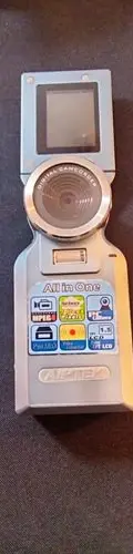 Videocámara Mini Pocket Aiptek Dv5300 Camara Para Reparar Azul Claro — Video vintage, años NOW (foto 5)