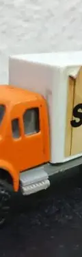 Carrito Camion Superama Vintage Escala 1:64 Original Naranja — Coleccionables vintage