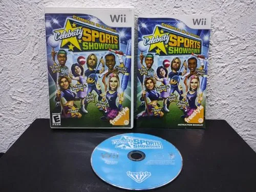 Celebrity Sports Showdown Nintendo Wii Completo Original — Gaming vintage, años NOW