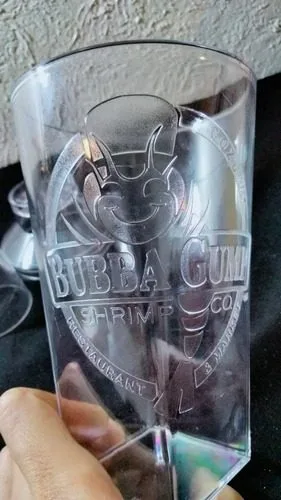 Shaker Mezclador De Bebidas Bubba Gump Original Colección Blanco — Coleccionables vintage, años 90s