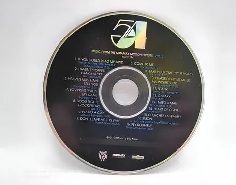 Cd 54 Music From The Miramax Motion Picture Vol 2 Solo Disco