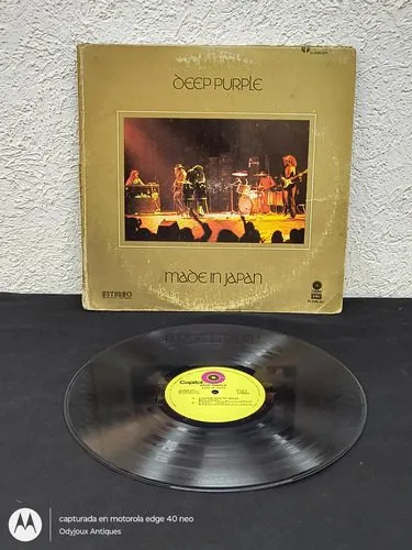 Disco Vinilo Deep Purple Made In Japan 1973 Mex Incompleto Edición Limitada