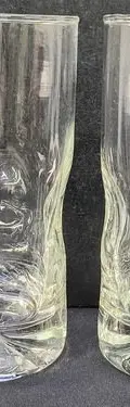 Set Vasos Pedrada Old Fashion De Vidrio 14cm 300ml Vintage Transparente — Coleccionables vintage (foto 6)