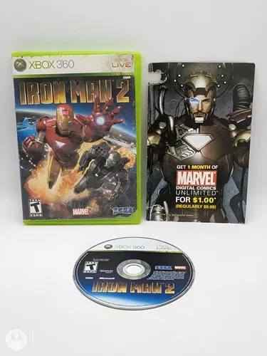 Iron Man 2 Para Xbox 360 Original