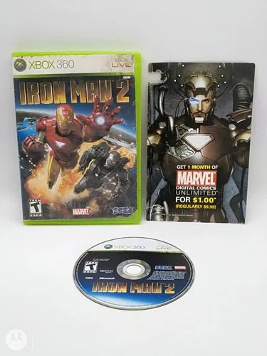 Iron Man 2 Para Xbox 360 Original — Gaming vintage, años NOW