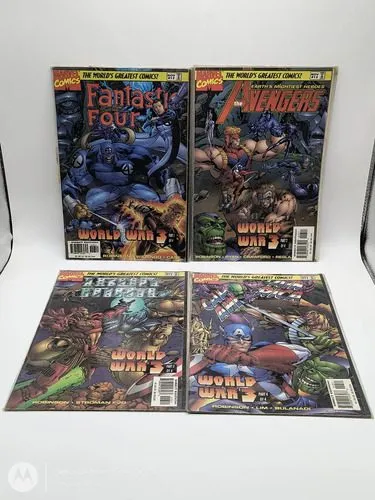 Cómics World War 3 (1997) Capitulos 1-4 Comp. Inglés Marvel