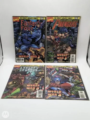 Cómics World War 3 (1997) Capitulos 1-4 Comp. Inglés Marvel — Coleccionables vintage, años 90s