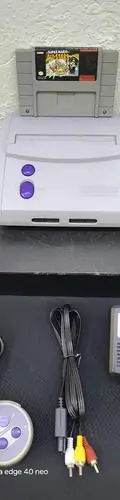 Consola Super Nintendo Snes Jr + Juego Mario All Stars  Blanco — Gaming vintage, años 90s