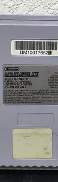 Consola Super Nintendo Snes Jr + Juego Mario All Stars  Blanco — Gaming vintage, años 90s (foto 7)