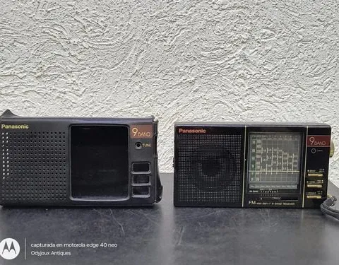 Radio Portátil Vintage Panasonic Rf-9 9 Bandas De Colección