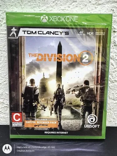 Tom Clancy's The Division2 Standard Edition Ubisoft Xbox One — Gaming vintage, años NOW