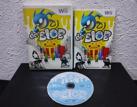The Blob Nintendo Wii Completo Original