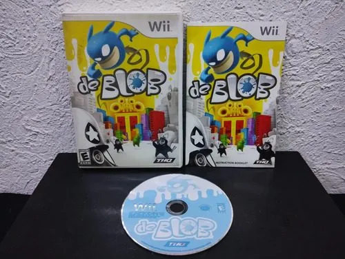 The Blob Nintendo Wii Completo Original — Gaming vintage, años NOW