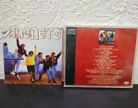 Cd Magneto - Vuela Vuela Solo Caja Y Portada Original  Estándar