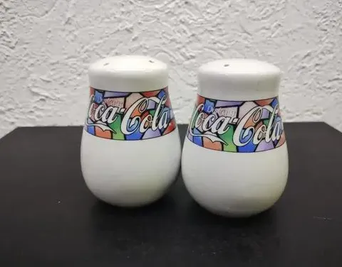Coca Cola Salero Y Pimentero De Colección Vintage Original