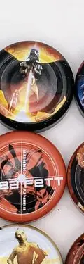 Lote 25 Tapas Jumex Metalicas Star Wars Promocionales 2015 Colores Star Wars Promocionales 2015 Jumex — Coleccionables vintage, años NOW (foto 3)