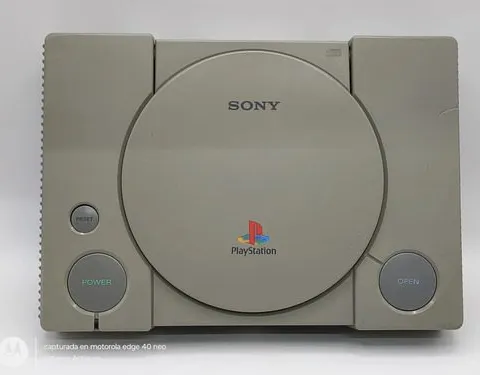 Consola Playstation 1 Fat Para Reparar/pz Solo Cerebro Gris Sepia