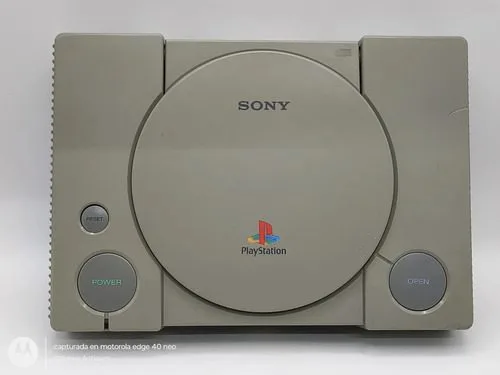 Consola Playstation 1 Fat Para Reparar/pz Solo Cerebro Gris Sepia