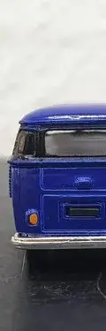 Combi Volkswagen Classical Bus 1962 Azul 1/64 Kingsmart Azul — Coleccionables vintage, años NOW (foto 4)