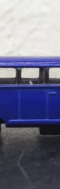Combi Volkswagen Classical Bus 1962 Azul 1/64 Kingsmart Azul — Coleccionables vintage, años NOW (foto 5)