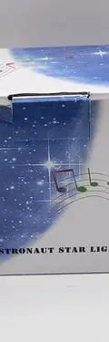 Astronauta Bocina Con Bluetooth Lámpara/proyector Galaxia