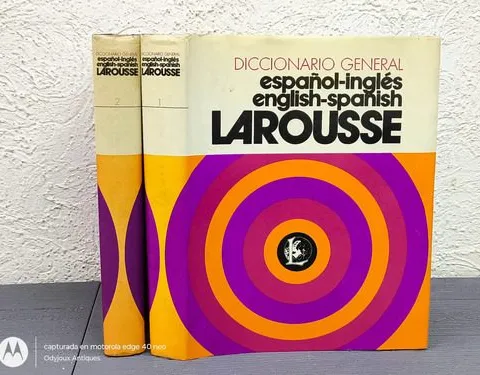 Diccionario General Larousse Español-ingles 2 Tomos 1983