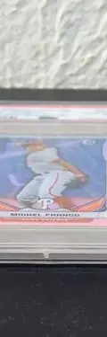 Tarjeta Baseball 2014 Bowman Chrome #pp1 Maikel Franco Top 5 — Coleccionables vintage, años NOW (foto 3)