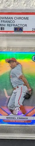 Tarjeta Baseball 2014 Bowman Chrome #pp1 Maikel Franco Top 5 — Coleccionables vintage, años NOW