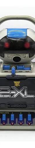 Robot 2-xl Vintage 1996 Tiger Electron No Reproduce Cassette Robot 2-xl Azul Con Blanco — Audio vintage, años 90s