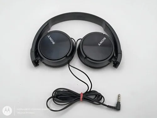 Audífonos Sony Zx Series Mdr-zx310 Black Original Negro — Audio vintage, años NOW